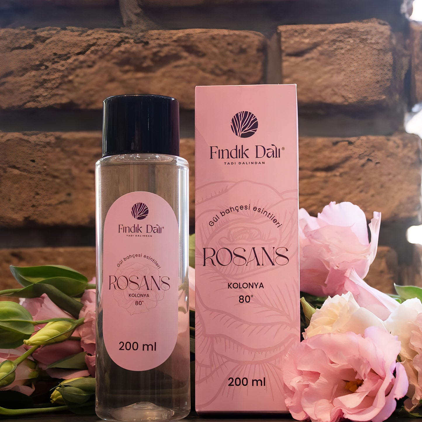 Gül Bahçesi Esintili Kolonya '' ROSANS ''